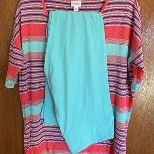 LulaRoe XS Irma and TC leggings